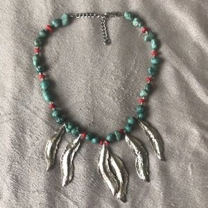 Awesome Turquoise Statement Necklace